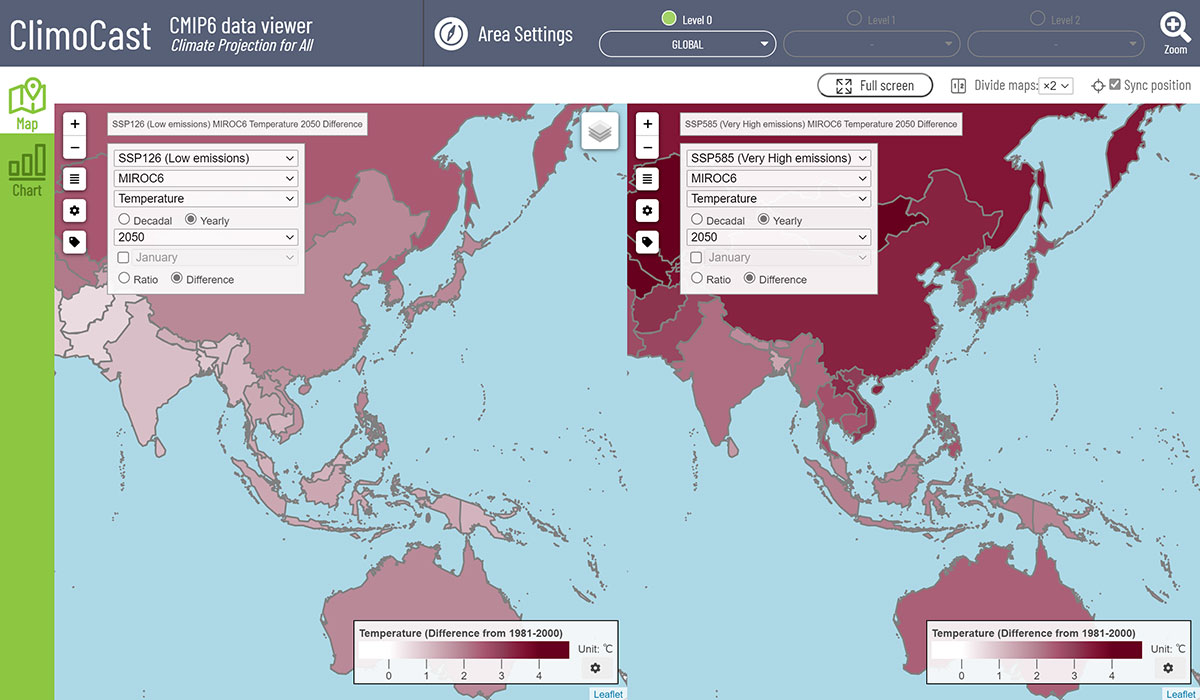 ClimoCast(map)